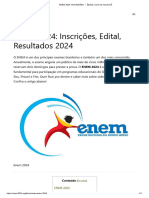 ENEM 2024 - INSCRIÇÕES →【Edital, Como se inscrever】