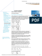 Incremental Analysis