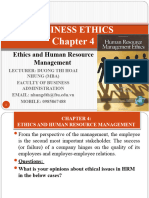 Ch5 HRM&Ethical Issues SV