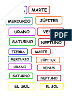 Cartel de Planetas