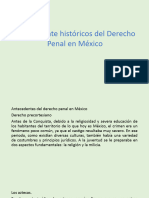 Antecedentes Del Derecho Penal en México