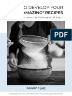 How To Develop Your Own Amazing Recipes Philosophy of Yum