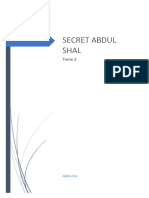 Secret Mystiques Abdul Shams TOME3