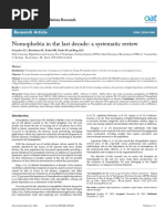 Nomophobia in The Last Decade - A Systematic Review