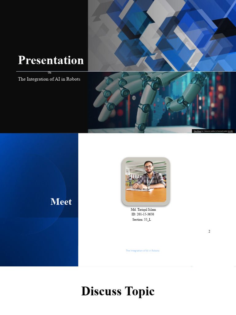 AI Integration in Robotics Explained | PDF | Artificial Intelligence ...
