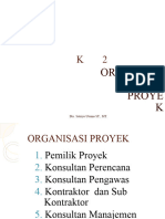 Kuliah 2-4 ORGANISASI PROYEK