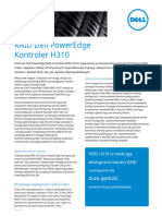 Dell Perc h310 Spec Sheet - En.pl