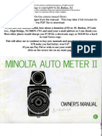 Minolta Auto Meter II