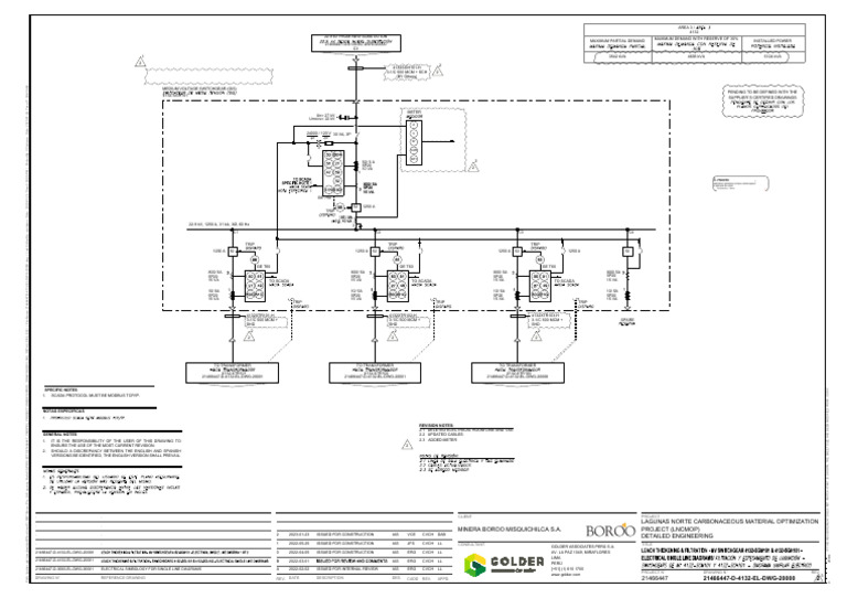3.1 21466447-D-4132-EL-DWG-20000-2 - Status A | PDF | Network Protocols ...