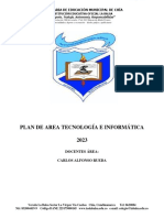 Plan de Area Tecnologia e Informatica TECNOLOGIA-E-INFORMATICA-IEOLABALSA-2023