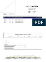 Cotizacion Amseq - Aceros