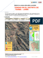 Reporte Preliminar #779 19mar2023 Lluvias Intensas en El Distrito de Tarma Junín