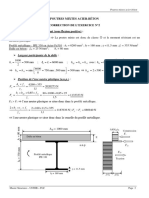 Cor-ex2-Poutres Mixtes Acier-Béton