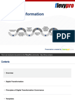 (Flevy - Com - 5079) Digital Transformation Governance