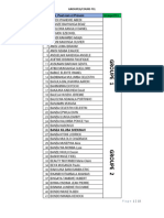 N° Nom, Post Nom Et Prénom: Groupes/Cours Tel Groupe/TEL