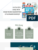 Nhóm 8- Marketing-Công nghệ