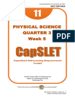 Physical Science Quarter 3 Week 5: Not For Sale