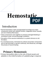 Components of The Haemostatic