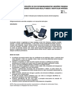 Manual de Operação - Esfigmomanômetro Premium