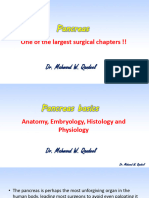 Pancreas: One of The Largest Surgical Chapters !!