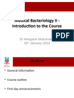 Introduction To Bacteriology II - 29012024