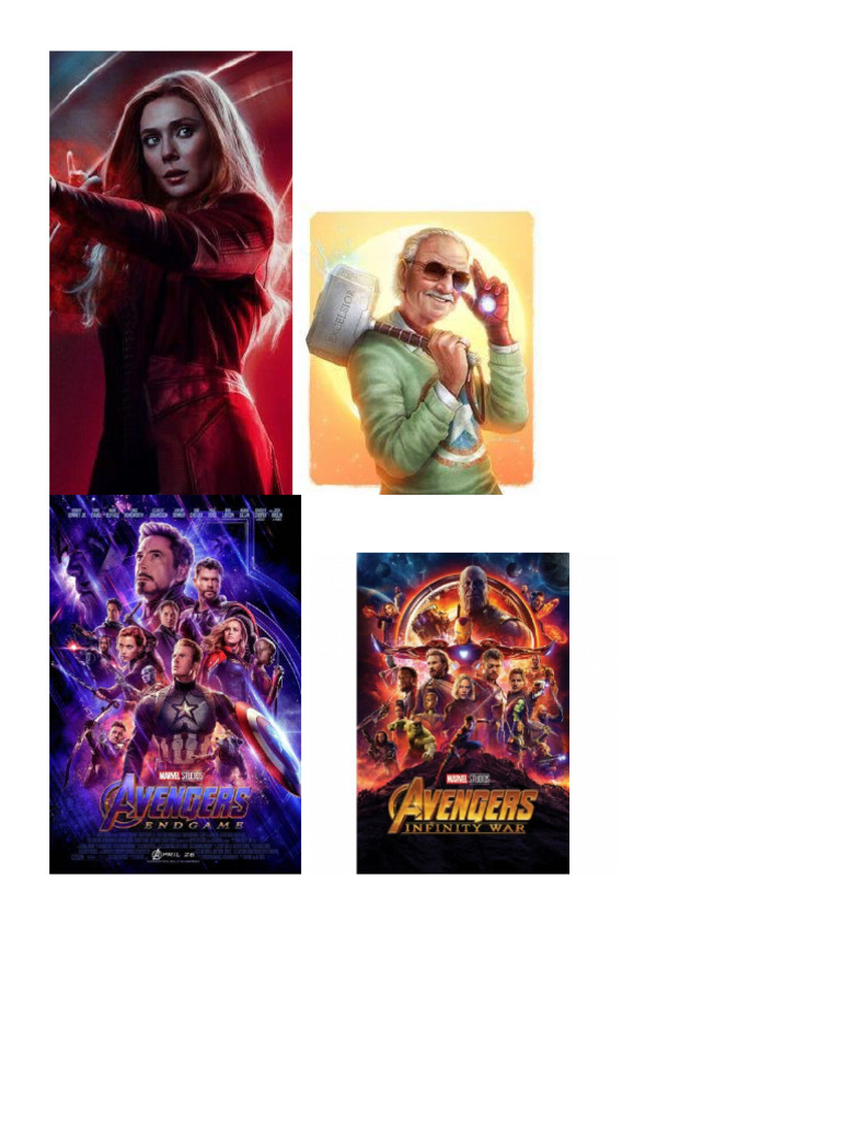 Avengers Posters Pdf