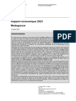 MG Rapport - Economique - Madagascar 2023 - Externe