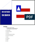 Constituição Da Bahia - Conteúdos