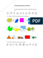 Taller Fracciones Propias e Impropias PDF