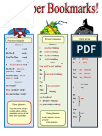 Bookmarks Present Tenses