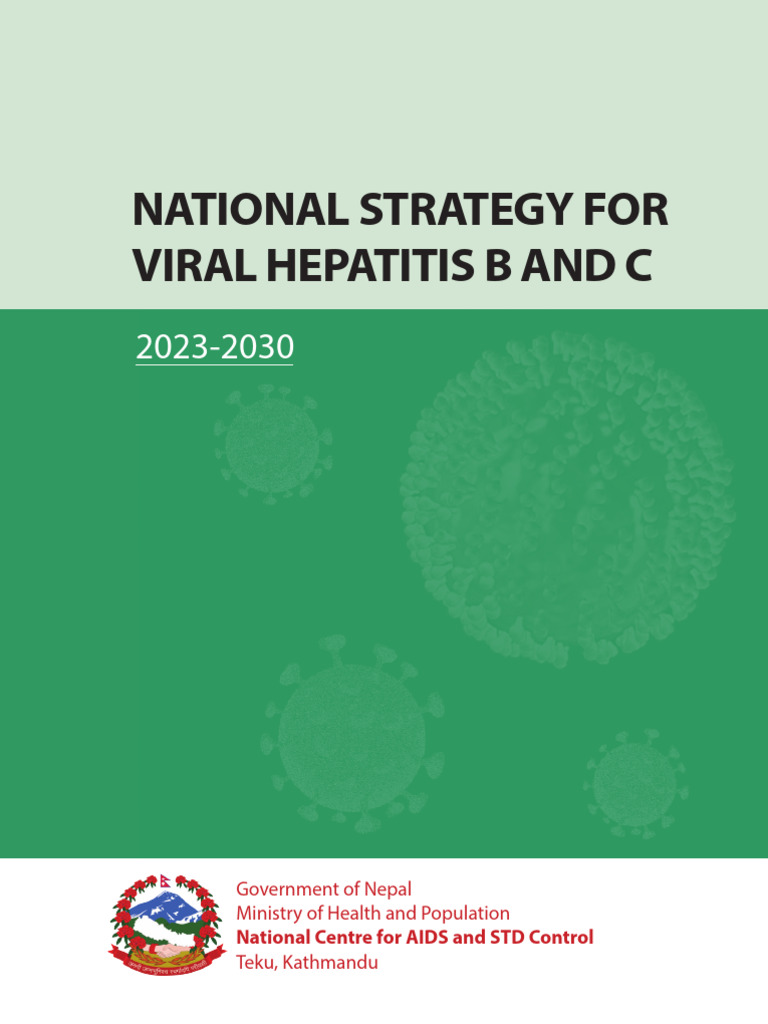 National Strategy For Viral Hepatitis B and C 2023-2030 (NSVH) - Public ...