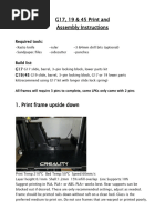DD17.2 Glock Frame Build Guide | PDF | Firearms | Projectile Weapons