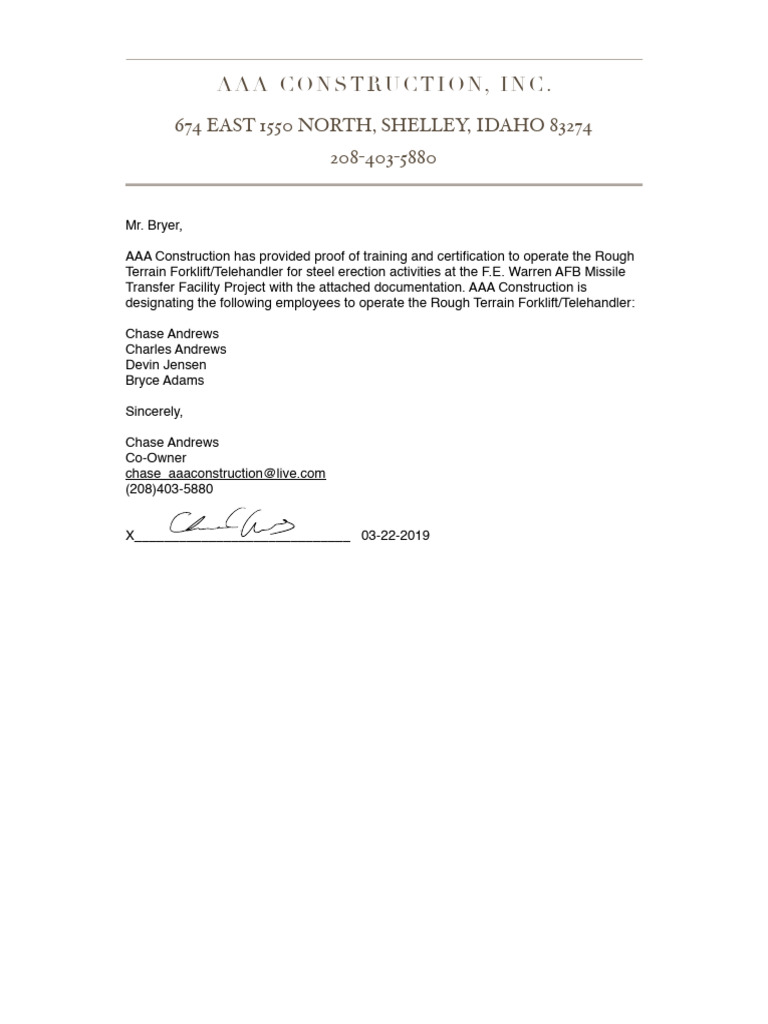 No Crane Lift Plan | PDF