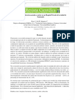 Frecuencia de Infeccion Asociada A Cateter en Un Hospital Privado de La Ciudad de Guatemala