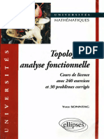 Topologie Et Analyse Fonctionnelle. Course de License Avec Exercises (Sonntag) (Z-lib.org)