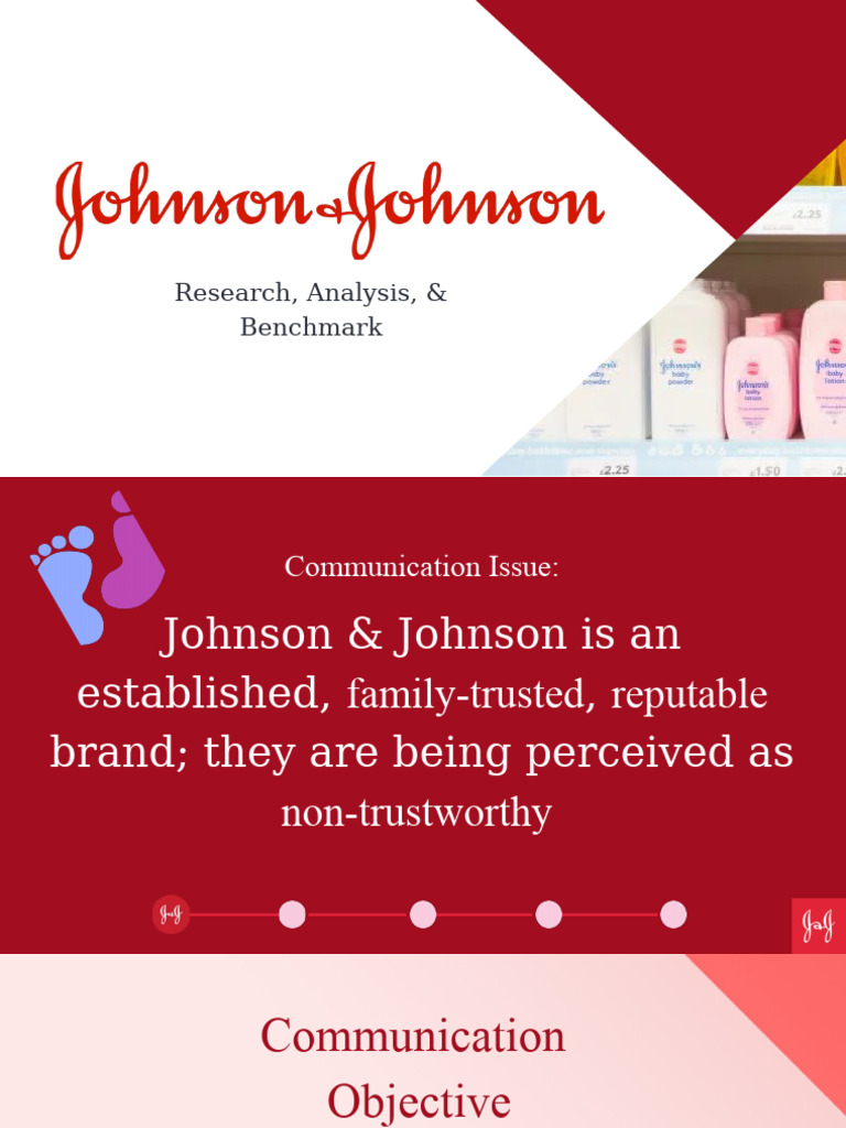 J J Benchmark and Analysis 1 | PDF | Johnson & Johnson | Procter & Gamble