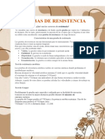 Pruebas de Resistencia