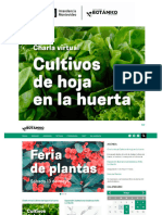 Presentacion Charla Cultivos de Hoja en La Huerta Mayo2023