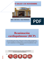 Reanimación Cardiopulmonar (RCP)