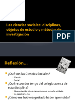 1 Las Ciencias Sociales