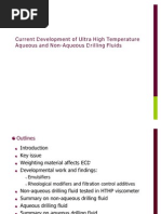 Ultra High Temperature Aqueous and Non Aqueous Drilling Fluids