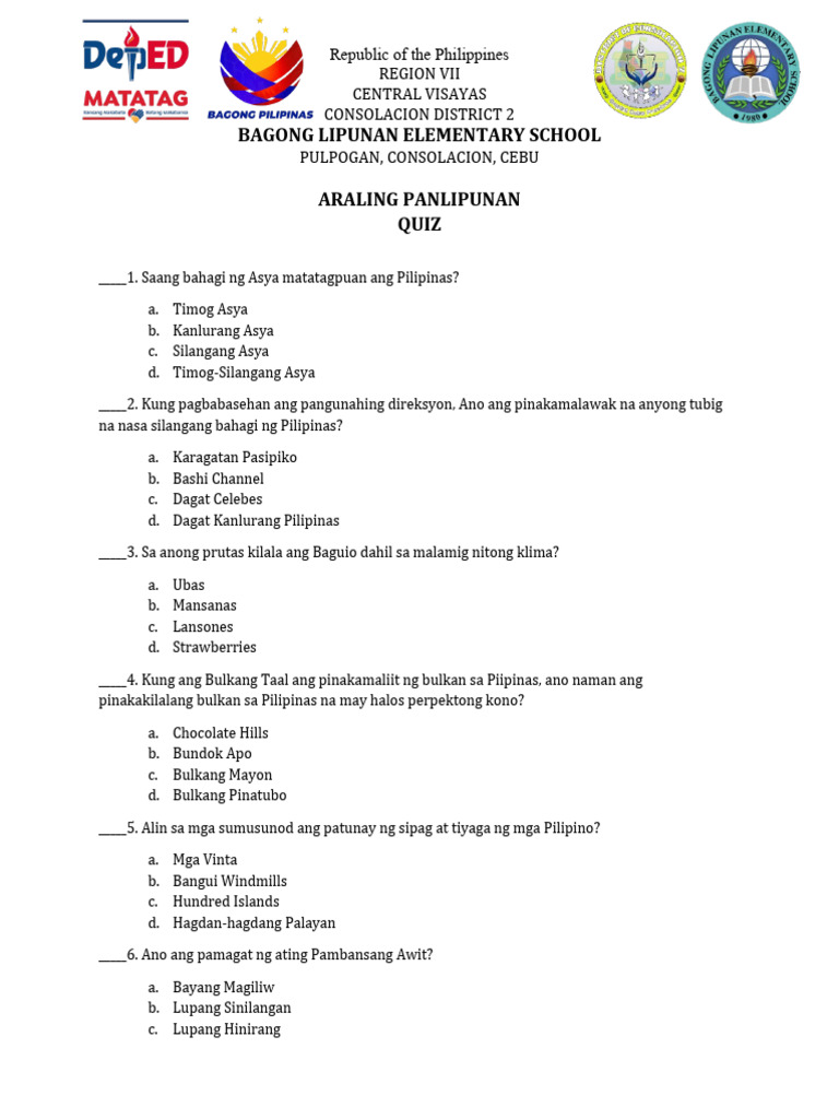 10 easy questions ap4 pdf