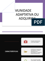 Imunidade Adaptativa - 2023