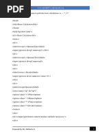 Javascript Lab Manual All in One