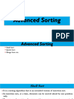 Advanced Sorting