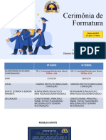 Ideias para A Formatura Dos Alunos 2023