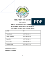 Operating System Assignment