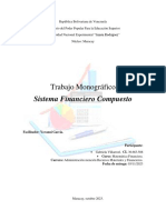 Trabajo Monográfico - Sistema Financiero Compuesto (Villarroel Gabriela)