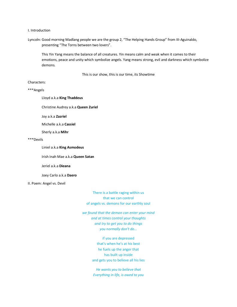 Poetry Concert | PDF