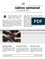 Documento A4 Portada Propuesta Proyecto Minimalista Violeta